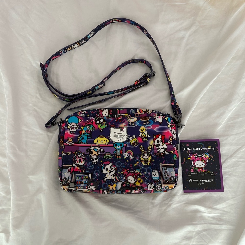 Tokidoki for Hello Kitty by Jujube Roller Disco Dreaming Crossbody Bag